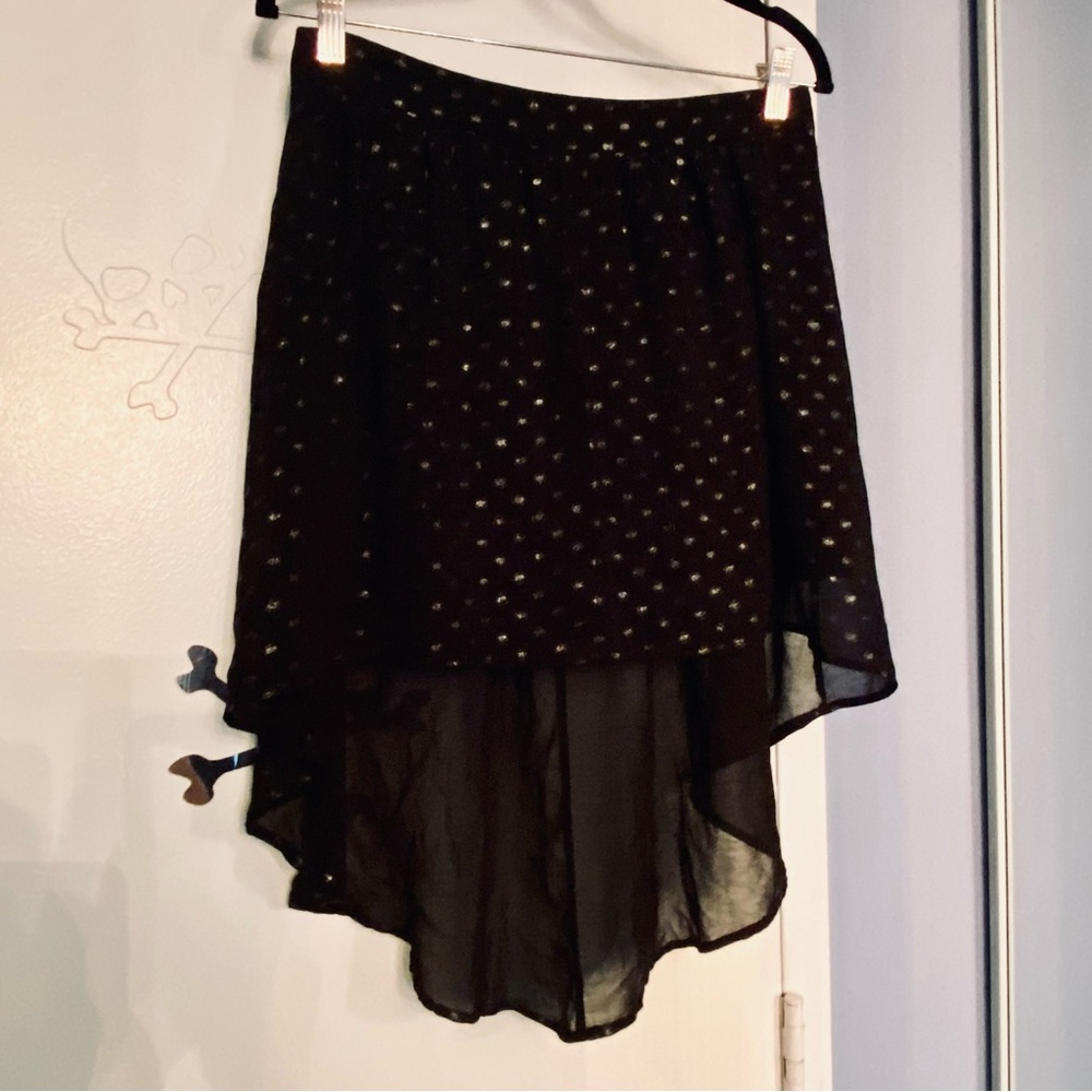 F21 hi-lo sparkle skirt size L/G 🖤
